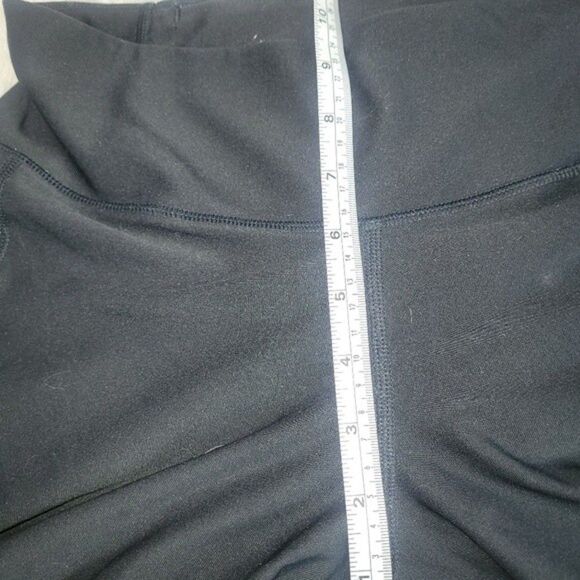 NIKE power tight fit training dri fit black size small yoga leggings womens - Picture 8 of 16